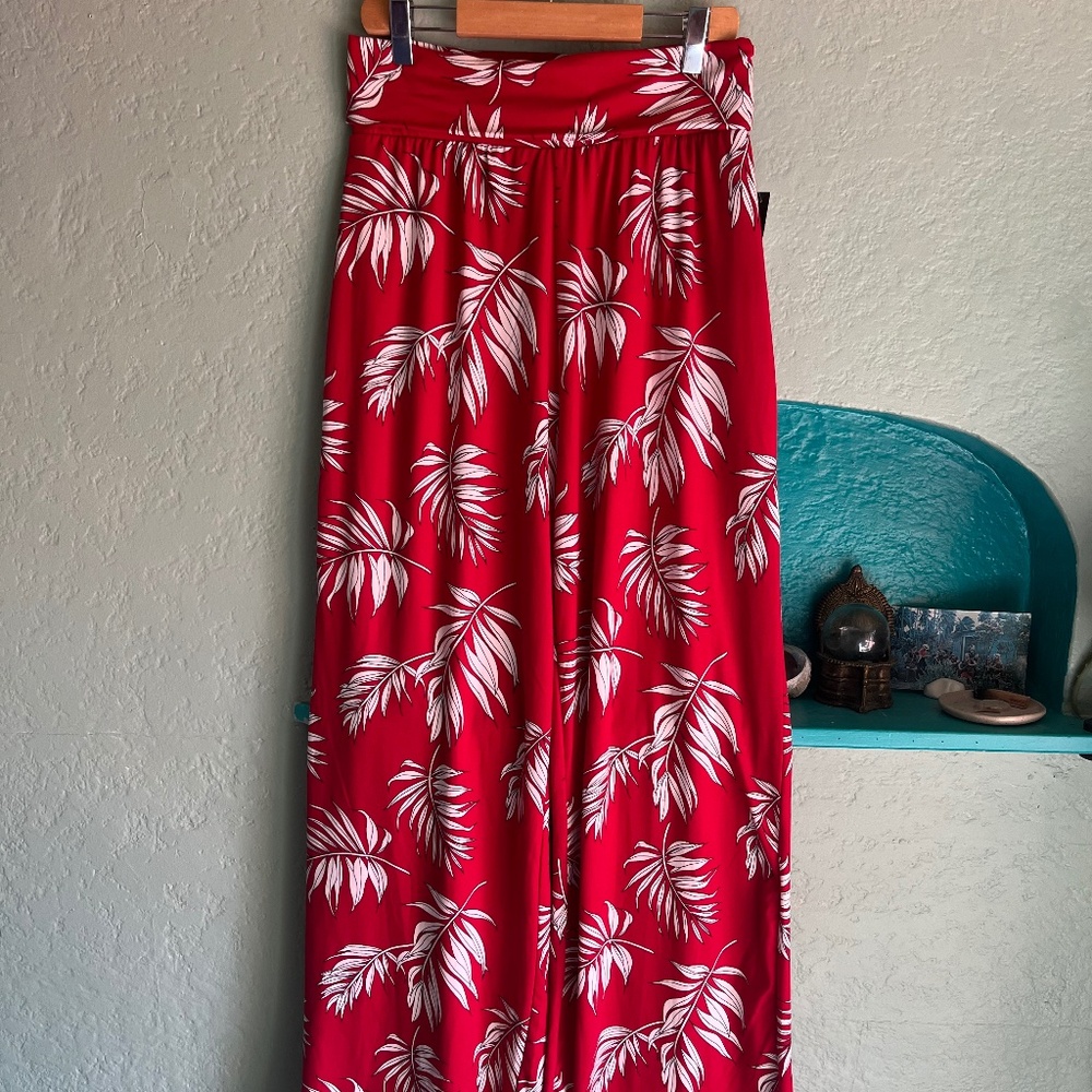 NWT Beechers Brooke Foldover Waist Wide Leg Pants